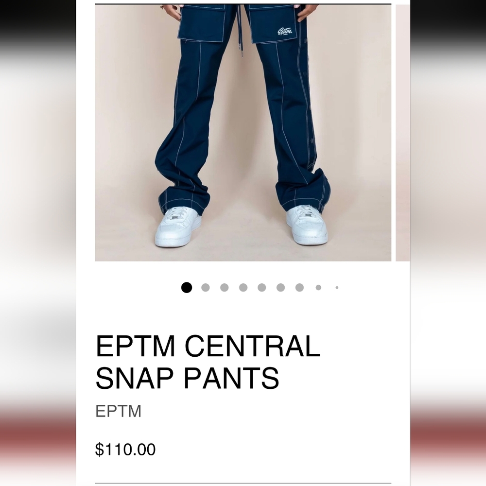 EPTM Pacific Pants Navy